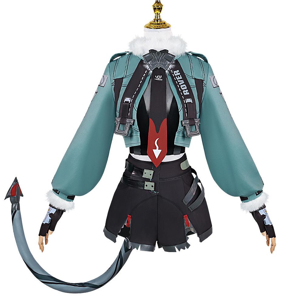 Zenless Zone Zero Rattenmädchen Cosplay Kostüm - Justizministerium Spezialeinheit Anime Outfit für Halloween