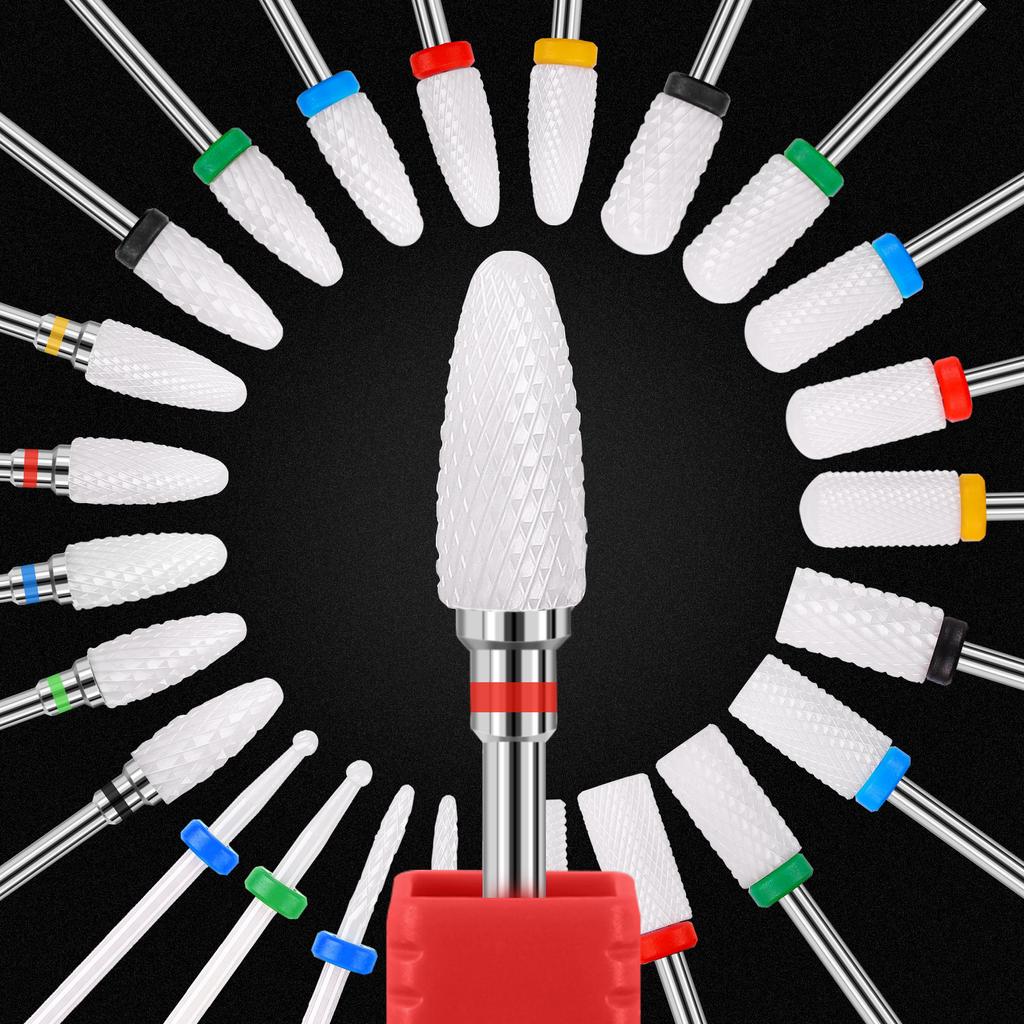 Nail Art Ceramic Grinding Head Replacement Head Nail Remover Polishing Head Dead Skin Sander Nail Art Tool Direct Sales