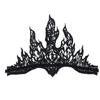 Carnivals Adult Teens Halloween Hairband Cosplay Lace Flame Shape Hair Decors