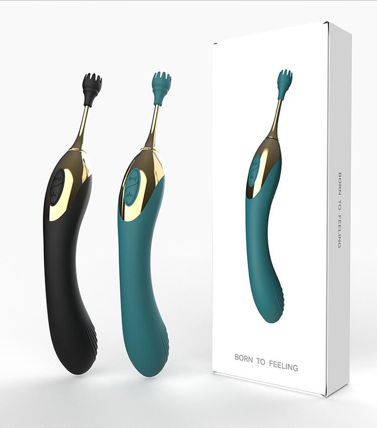 Honey Bean High-Frequency Clitoral Vibrator for Female Stimulation & Massage