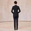 Tluoman Double-Button Formal Women's Suit Set