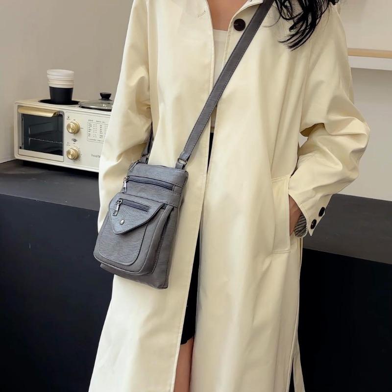 2025 Damen Schulter Kleine Tasche Frauen Lässig Damen Geldbörse Top Qualität Handytasche Braun Damen Mode Umhängetaschen für Mädchen