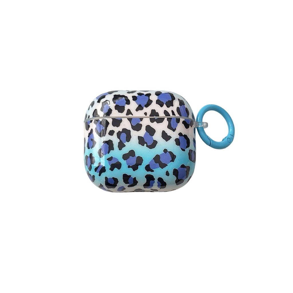European and American personalized leopard print is suitable for Airpodspro1 protective case Apple 1st generation and 2nd generation soft case Bluetoo