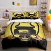 Yellow Face with Binoculars. Bedding Sets Duvet Cover Sets Duvet Covers Pillowcases(1 * Duvet Cover 2 * Pillowcases, Without Duvet Insert)