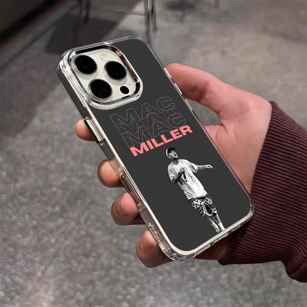 

Чехол для телефона Singer M-MacS M-MillerS Для IPhone 17 Air 16 E 15 14 13 12 11 Plus Pro Max Гальванизированный Прозрачный Мягкий Чехол iPhone 16 Pro