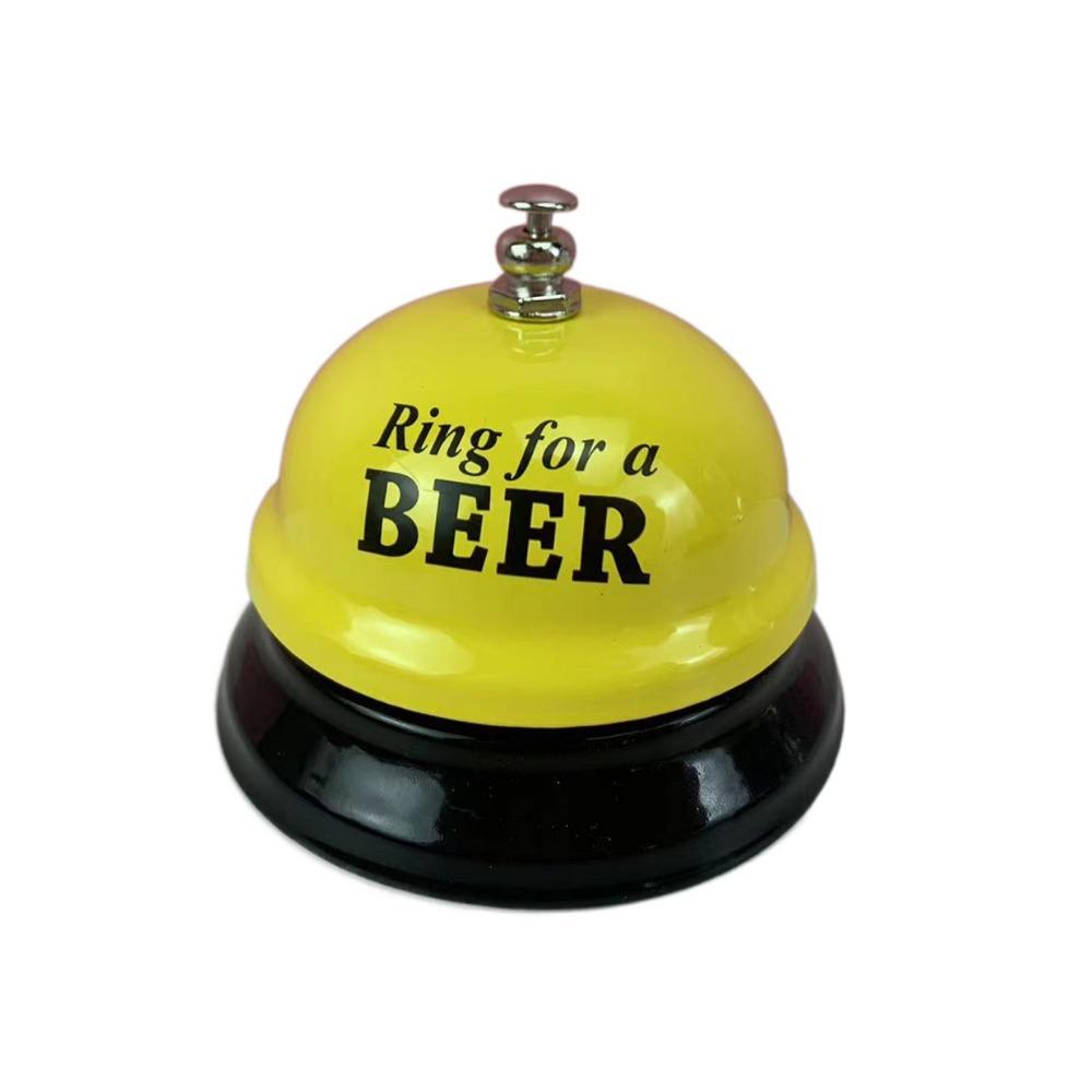 Ringbell Metal Service Bell Novelty Dinner Reminder Bell Easy Use Desk Call Bell  Party