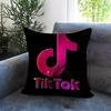 T-TikTok-K Cushion Cover Comfortable Reversible Pillow Cover Ideal for Car Sofa Bedroom & Beyond