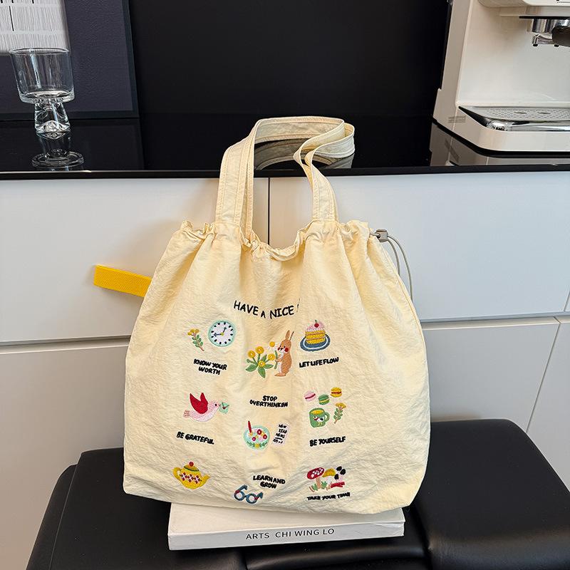 

Cloth bag fashionable large capacity portable tote bag new trendy large bag casual shoulder women s bag