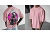 Loose Dragon Ball 2026 Broly Fit T Shirt Unisex Anime Muscle Graphic Tee Streetwear Ink Splash Demon Horns Cotton Casual Streetwear