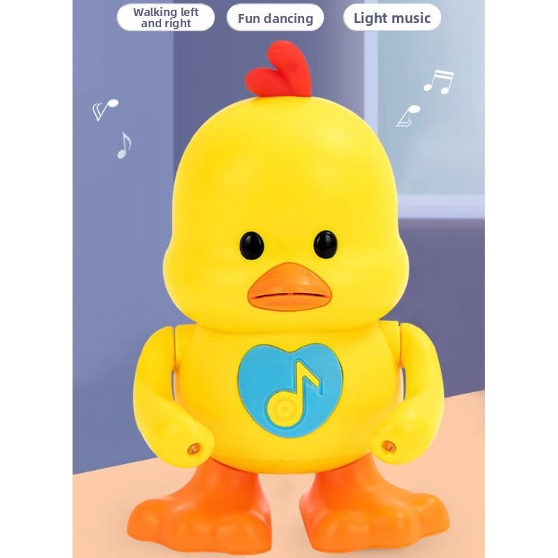 Duck Dancing Toy With Sing Musical Light For Children Gifts Early Education