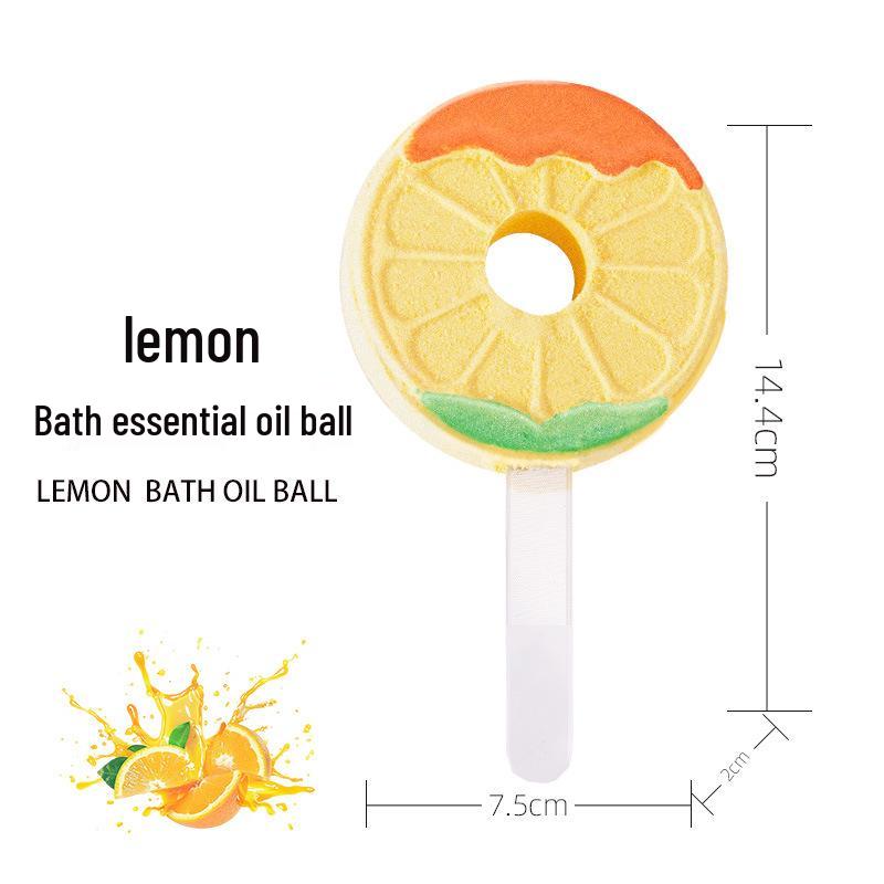 Fruit Essential Oil Bubble Bath Bomb for Kids - Multi-Bubble Bath Ball