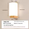 Northern Oak Wall Lamp: Modern Minimalist Light for Bedroom, Living Room, or Stairway