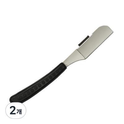 Barbershop-Rasiermesser mit gerader Klinge, 1 Packung, 2 Stück, koreanische Rasierklinge