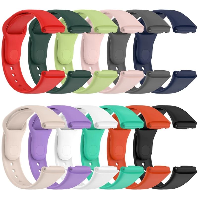 Silicone Strap For Xiaomi Redmi Watch 3 Active Official Same Watchband Replacement Wristband for Xiaomi Redmi Watch 3 Lite Strap