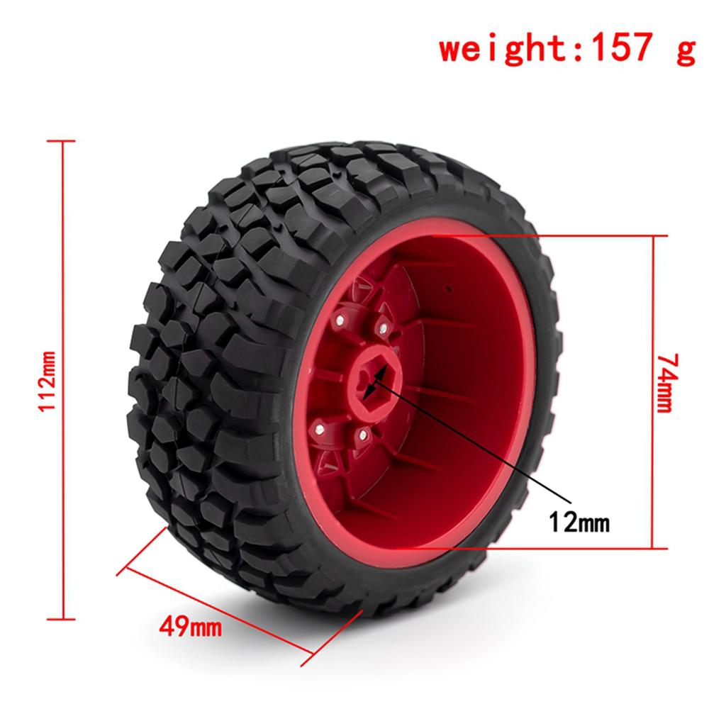 Car Tires with Wheel Rims 4pcs Replacement for 1Celsius10 slash K1 Short Truck