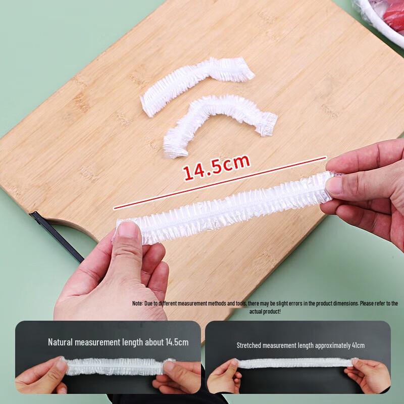 Miaojie PE Elastische Frischhaltefolien (3 Pack)