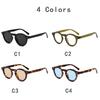 Fashion Brand Vintage Luxury Designer Small Sunglasses Women  New Round Trendy Punk Shades Glasses Outdoor Travel Sunglasses