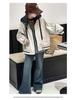 2025 Spring/Autumn Girls' Two-Piece Style Baseball Jacket - Fashionable Casual Top for Big Girls