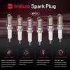 4511 Set Of 6 Iridium Spark Plugs For Buick Century Lucerne Regal Skyhawk Terraz
