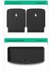 Ideal I8 Car Floor Mat Set: Compatible with 25 Models - Includes TPE Floor, Trunk, and Seat Back Mats.