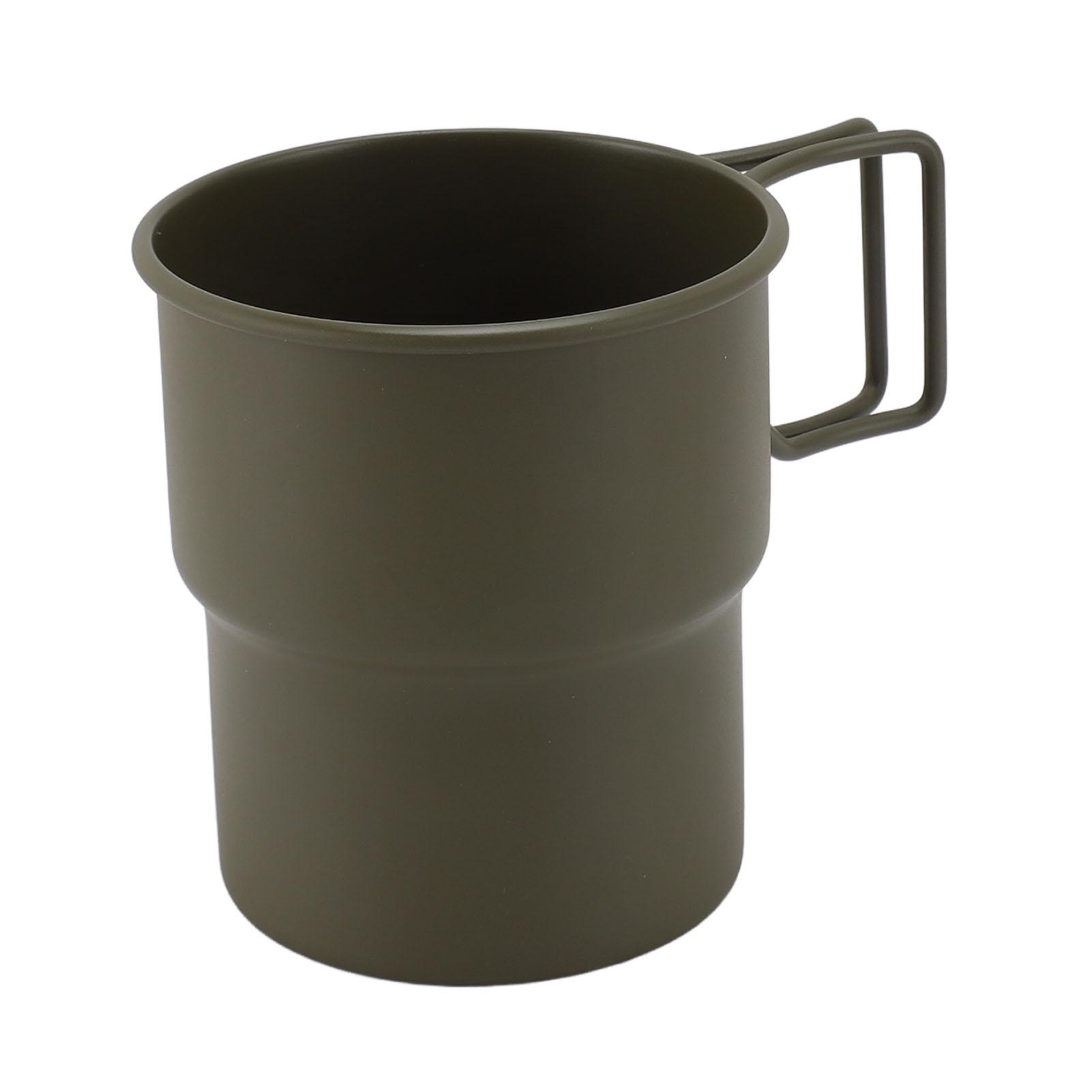 

Foldable Handle Coffee Mug Portable Camping Coffee Cup Stainless Steel Lightweight Backpacking Cup