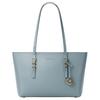 Geantă Tote Quinn cu Bretea Reglabilă pentru Umăr Femei gen Tote Auriu Albastru Deschis 30T5GQNT2L-CHAMBRAY