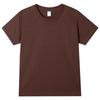 Cross-Border Pure Cotton Custom Short-Sleeve Men's and Kids' T-Shirts with Solid Color Styles for School Uniforms and Team Apparel