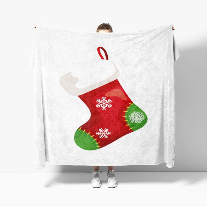 Wohndekoration Plüsch Überwurf Sofadecke Tagesdecke Bett flauschig weiche Decken Dekor Plaid Modern Halloween Frohe Weihnachten Winter