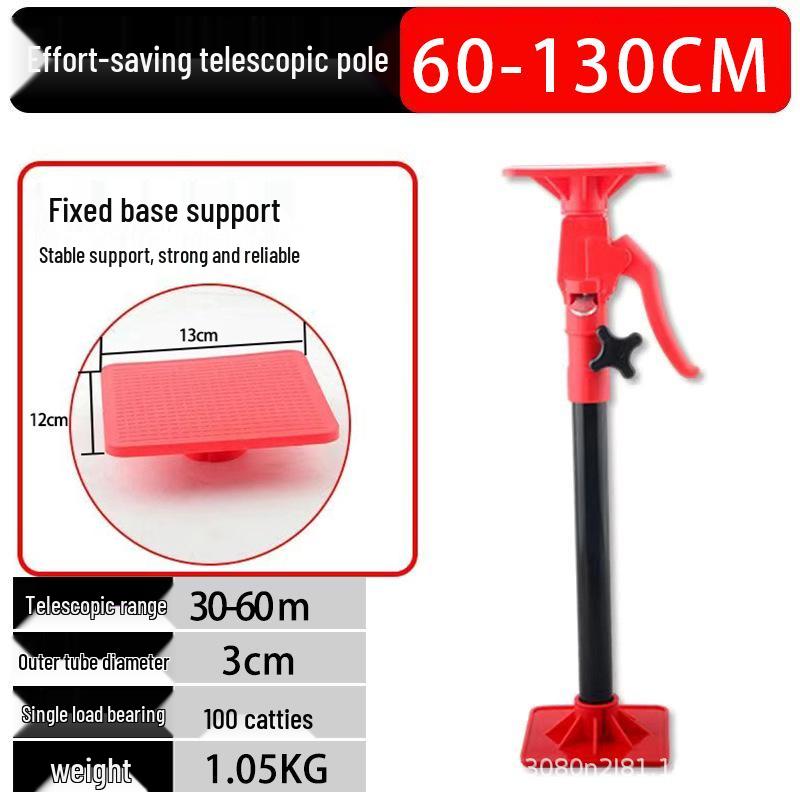 Adjustable Ceiling Support Tool for Gypsum Board Installation