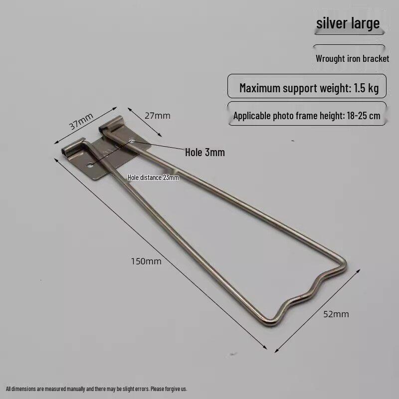 Vertical Photo Frame Desk Stand Support Bracket