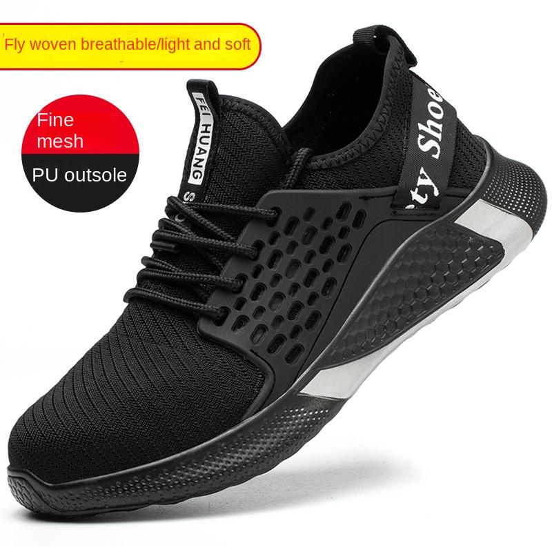 Pantofi de asigurare a muncii Pantofi de siguranță Baotou din oțel anti-zdrobire Pantofi ușori de lucru pentru șantier