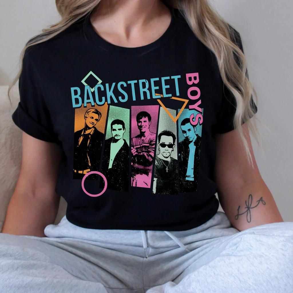 Backstreet Boyband Bsb Rock Shirt Vintage Pop Shirt Bring Memory Back Street Unisex Unisex Jungen Mädchen 7 T-Shirt Unisex