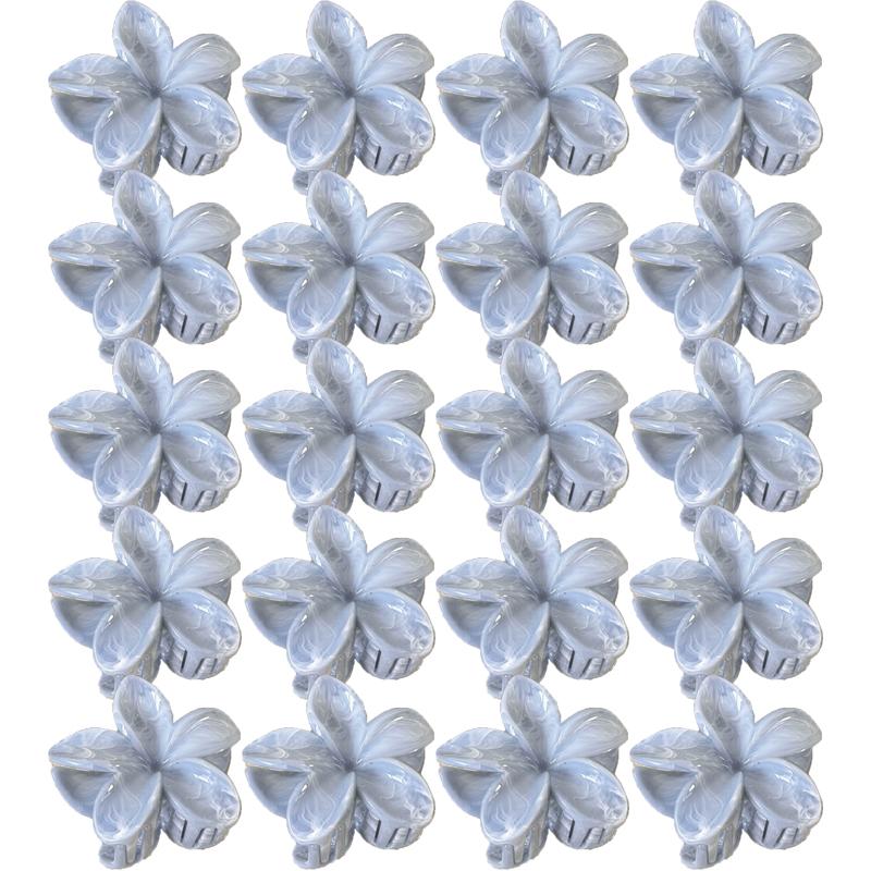 Farbverlauf Frangipani Haarspange Damen Vielseitig Süß Resort Fee Haifisch-Clip Vintage Haaraccessoires