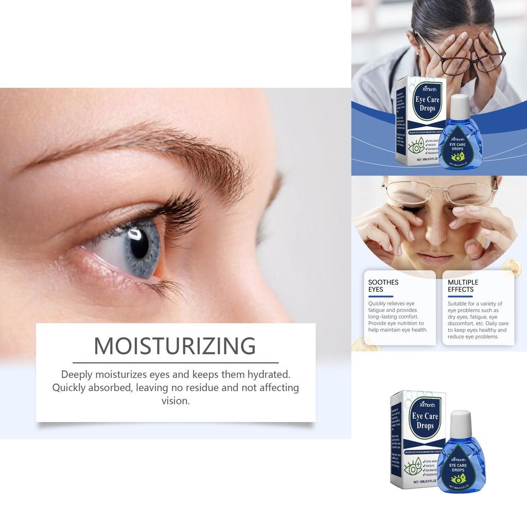 Ximonth Eye Care Drops Refreshing Moisturizing Gentle Eye Comfort 18ml