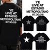 Kanye West Live v Estadio Metropolitano Algarve Tričko Pánské Dámské Harajuku Streetwear Krátký Rukáv Yk Pánská Trička
