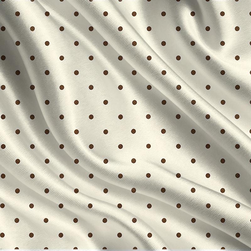 Women's Short Loose Fit Polka Dot T-Shirt - Soft Skin-Friendly Casual Top, Minimalist Commute Style, Versatile for Daily Wear & Outdoor Walks