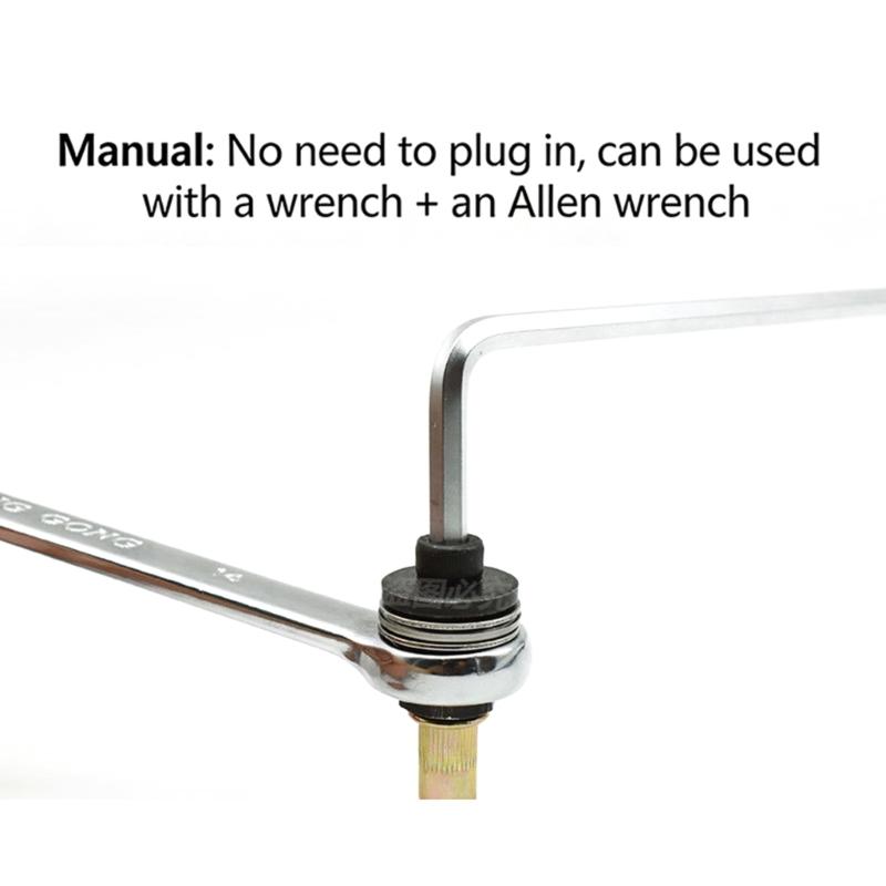 Carbon Steel Rivet Nut Tool Set Electric Manual Cordless Riveter Manual Riveter Nut Tool Accessory Simple Installation