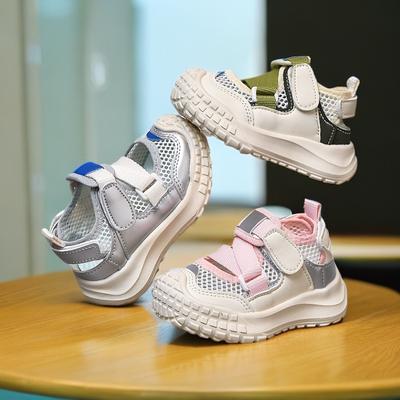 Mädchen Sportsandalen für Sommer Jungen Tennisschuhe Rutschfeste Weiche Sohle 2025 Sommer Neue Kinder Sneaker Mesh Atmungsaktiv Komfort Trend