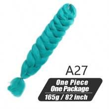 2026 New  Xpression Synthetic Big Braids Crochet Hair Braids Extensions Yaki Straight Hair Women's Jumbo Braids Hair Daily Wear