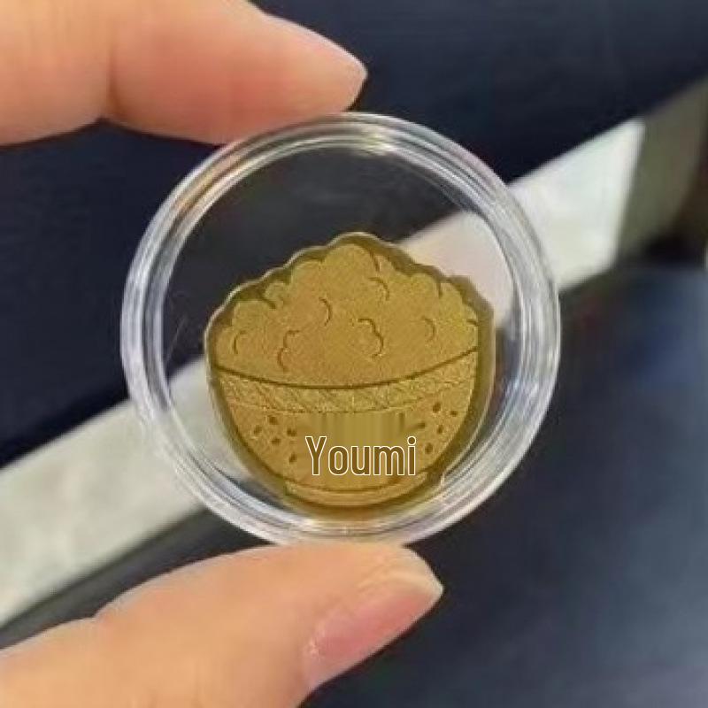 2mg vergoldeter Reichtum anziehender Handy-Aufkleber mit Kleberückseite
