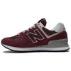 New 574 Core Burgundy White Women's
