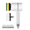 Multifunctional Handheld Electric Cleaning Brush for Kitchen, Bathroom, Bowls, and Shoes