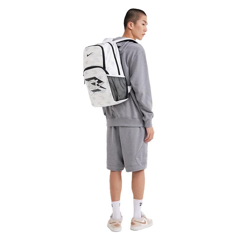Nike Large Backpack Pure White Lightweight Casual NY2413024GS-001