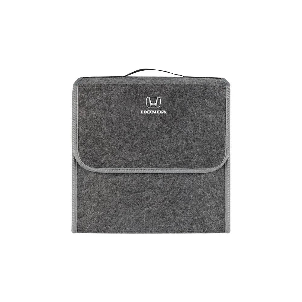 For Honda Car Soft Felt Storage Bag Organizer Cars Foldable Trunk Car Accessories for Honda Civic Accord CRV HRV Fit Jazz City J