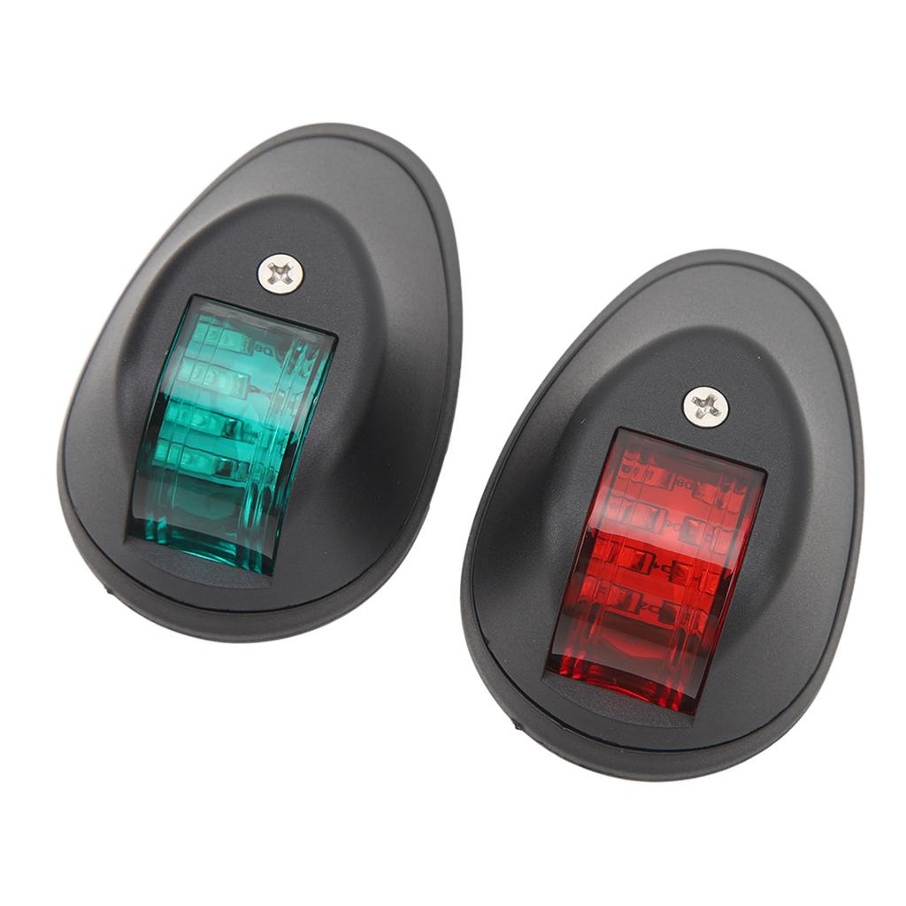 1 Pair LED Navigation Light Professional Alarm Indication Navigation Signal Light for Boat Yacht  12V 2W