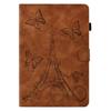 For Lenovo Tab M11/Xiaoxin Pad 11 2024 Case Microfiber Leather Iron Tower Pattern Tablet Cover