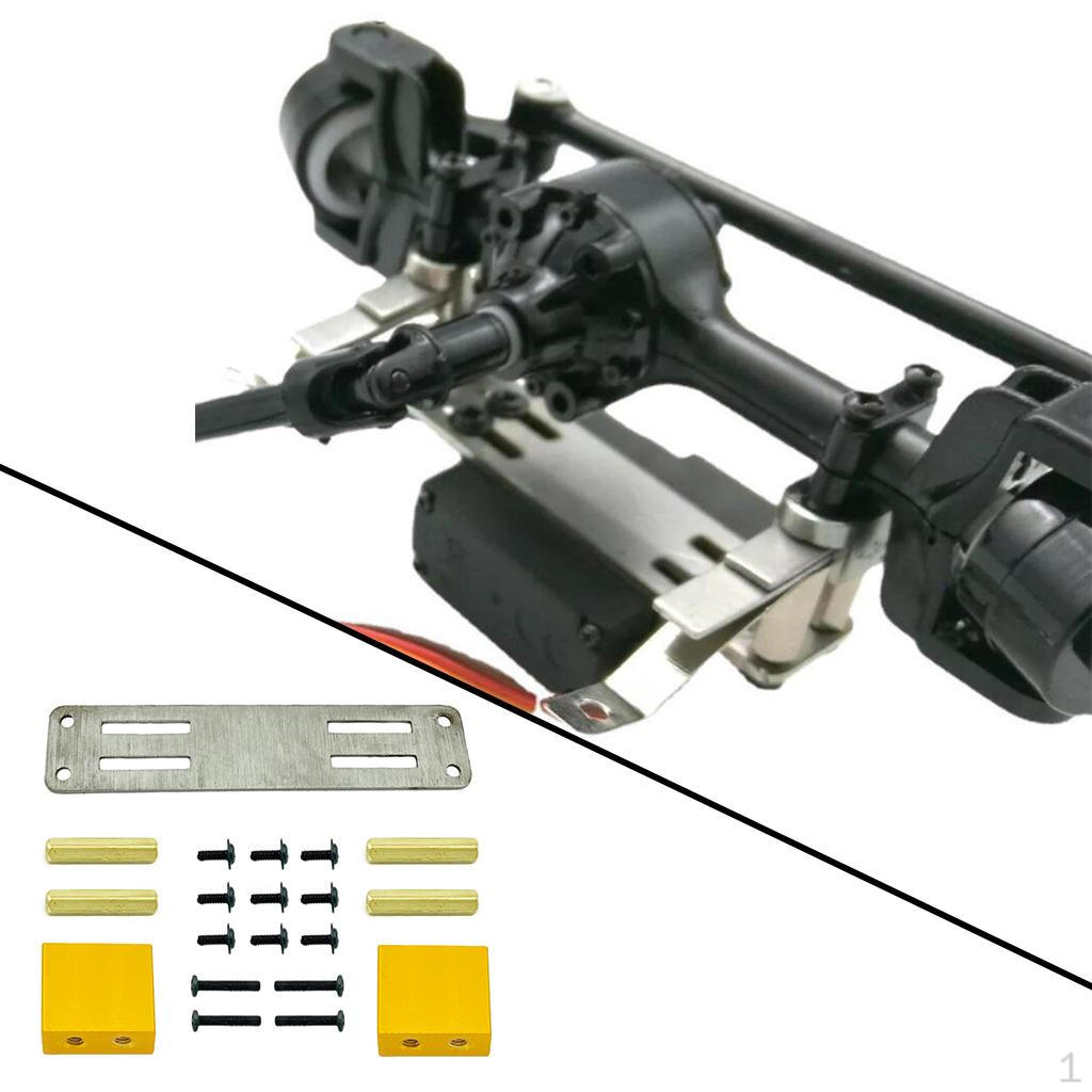 1 Set RC Car Upgrade Metal Servo Fixed Mount Bracket MN D90 D91 MS 1/12 Scale Remote Control Truck