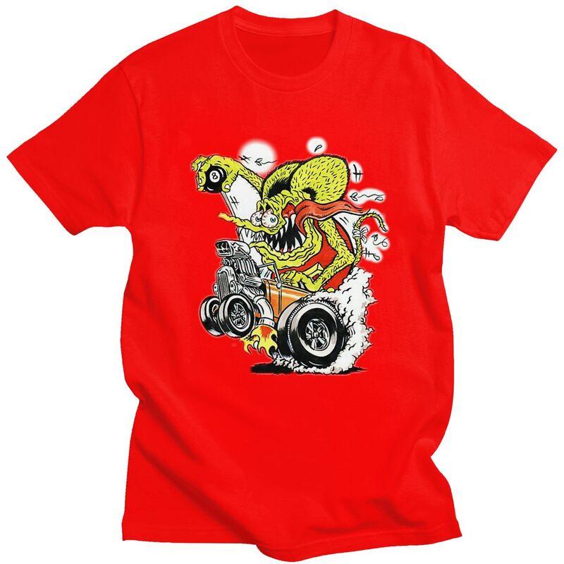 

Модная футболка с принтом крысы Fink из аниме и мультфильмов, мужская, с коротким рукавом, 100% хлопок, повседневная, модные футболки S