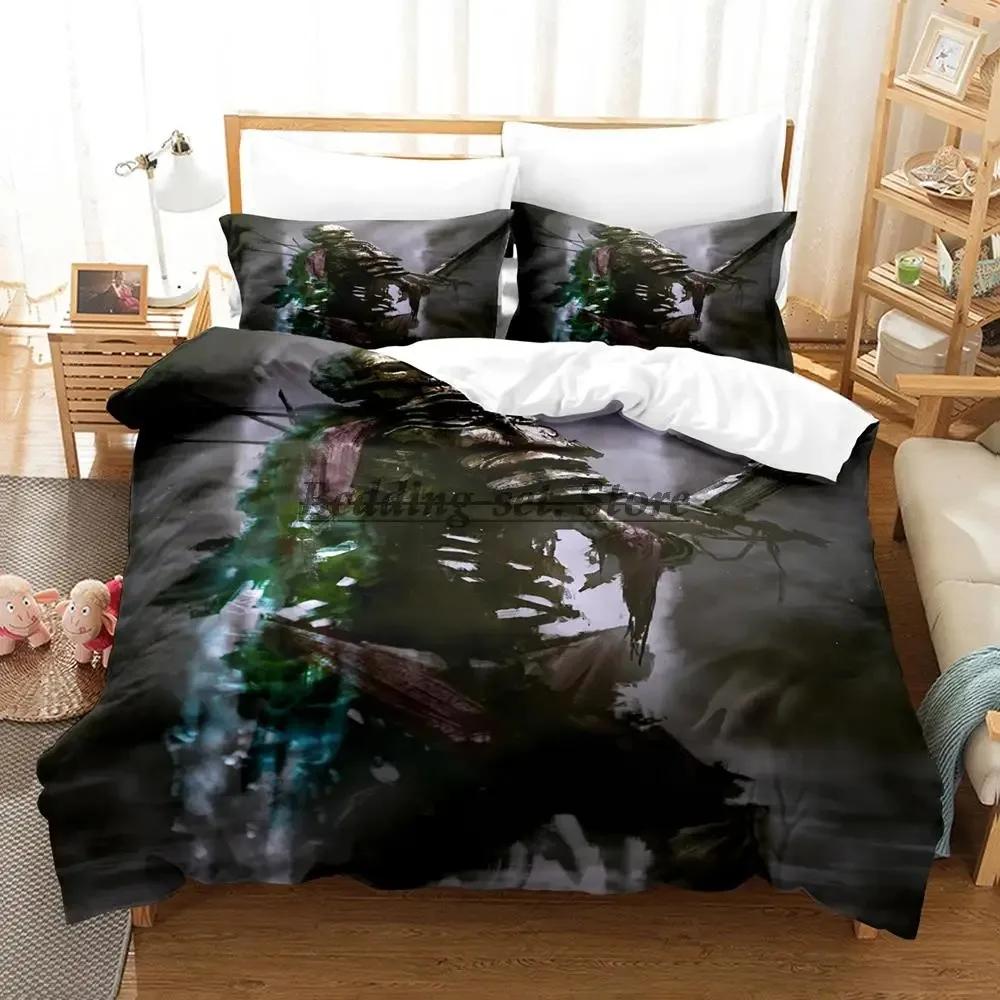 Skelett Ritter Bettwäsche Set Einzelbett Twin Full Queen King Size Bettset Aldult Kind Schlafzimmer Bettbezug Sets Anime Bettlaken Set