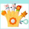Baby Animal Hand Puppet With Teething Gel For Sleep And Sensory Development